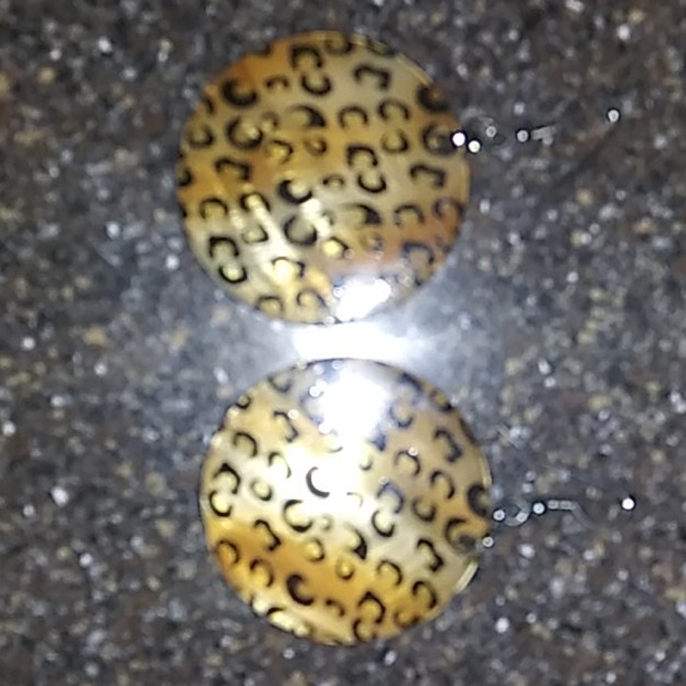 Leopard errings